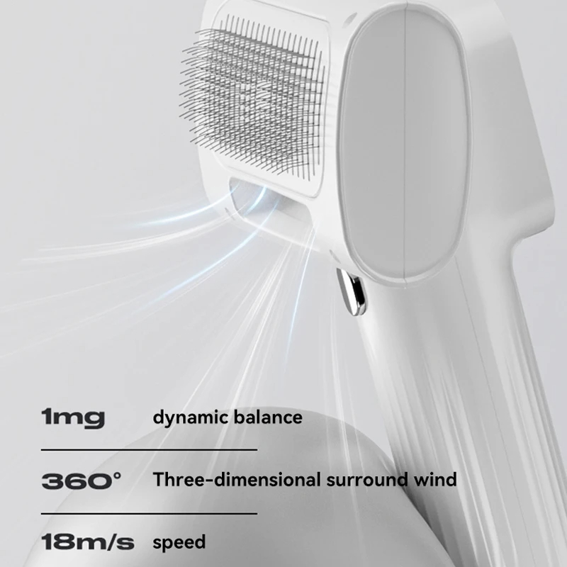 HOOPET Pet Hair Dryer Pulling Hair All-In-One Combing Hair Styling Teddy Dog Cat Bathing Special Drying Blowing Water Machine
