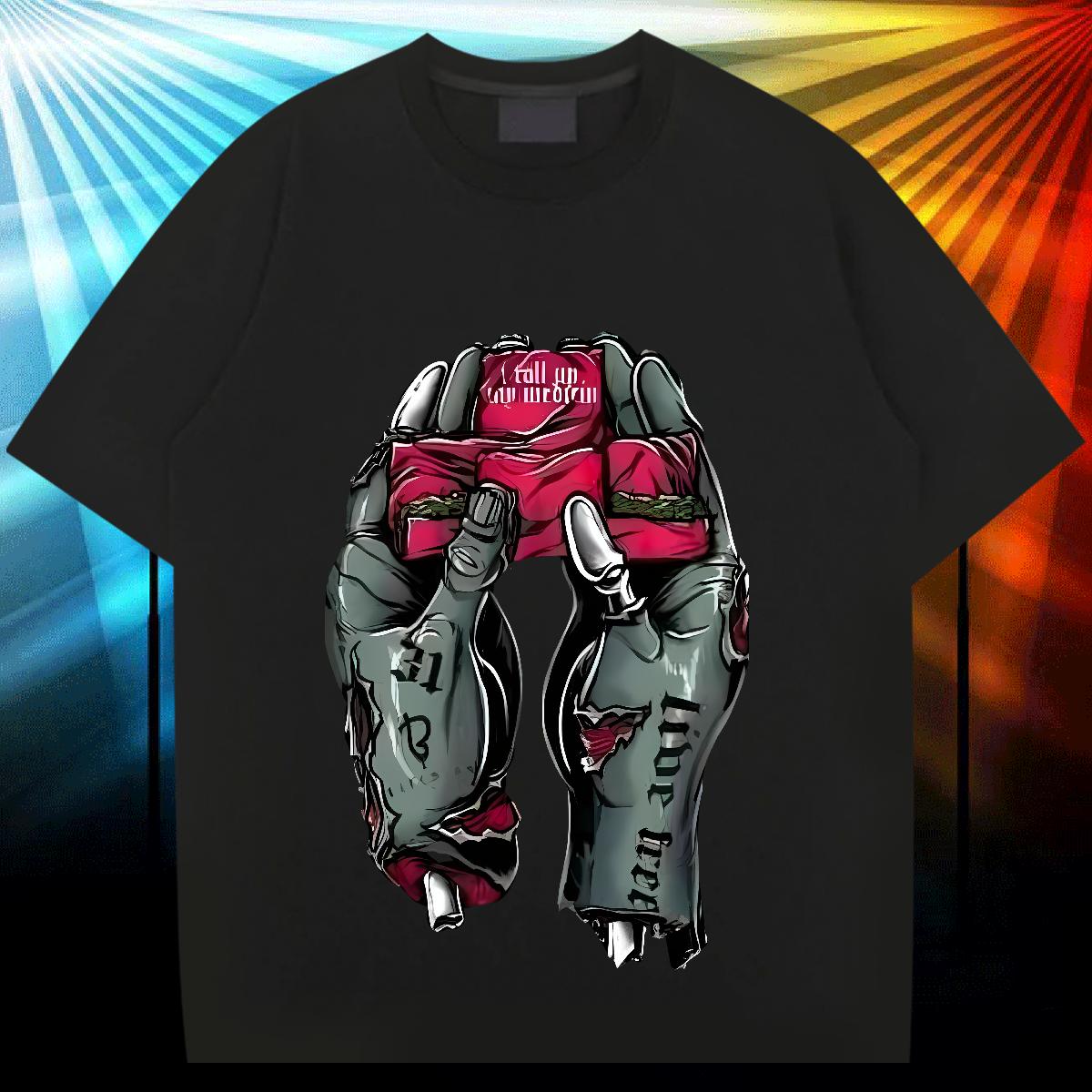 2024 Designer Mens T Shirts Customized Home Outdoor Tshirts Short Sleeve Cotton O-Neck Brand