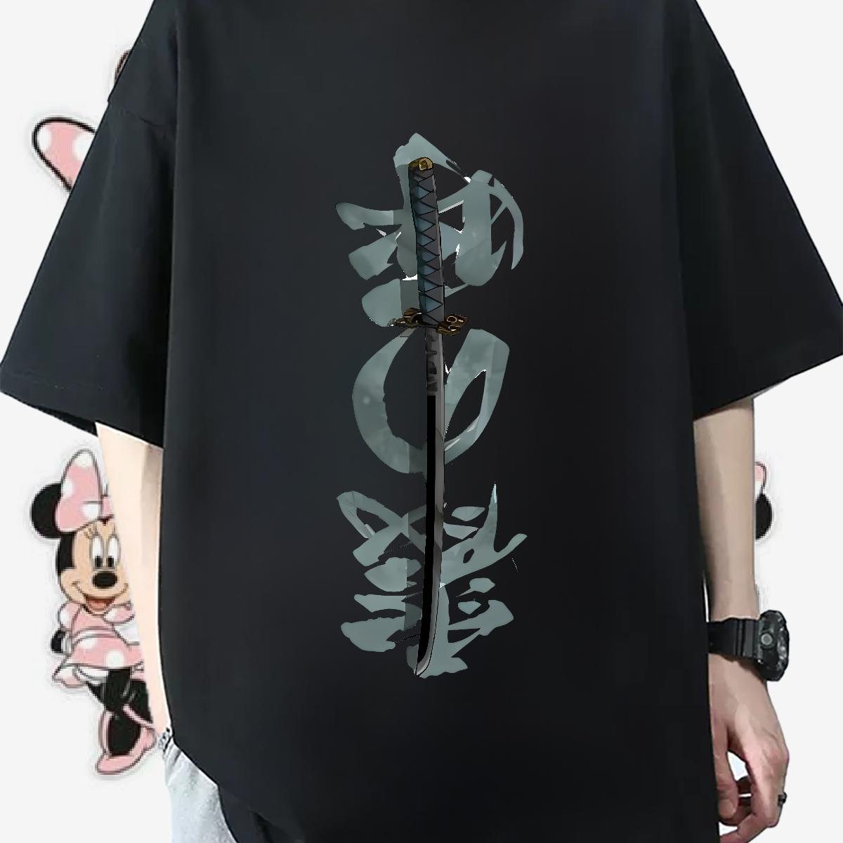 Loose Men Clothes T-Shirt Breathable Short Sleeve Street wear Hip Hop Man T Shirts Skull Fashion Casual Top Tees