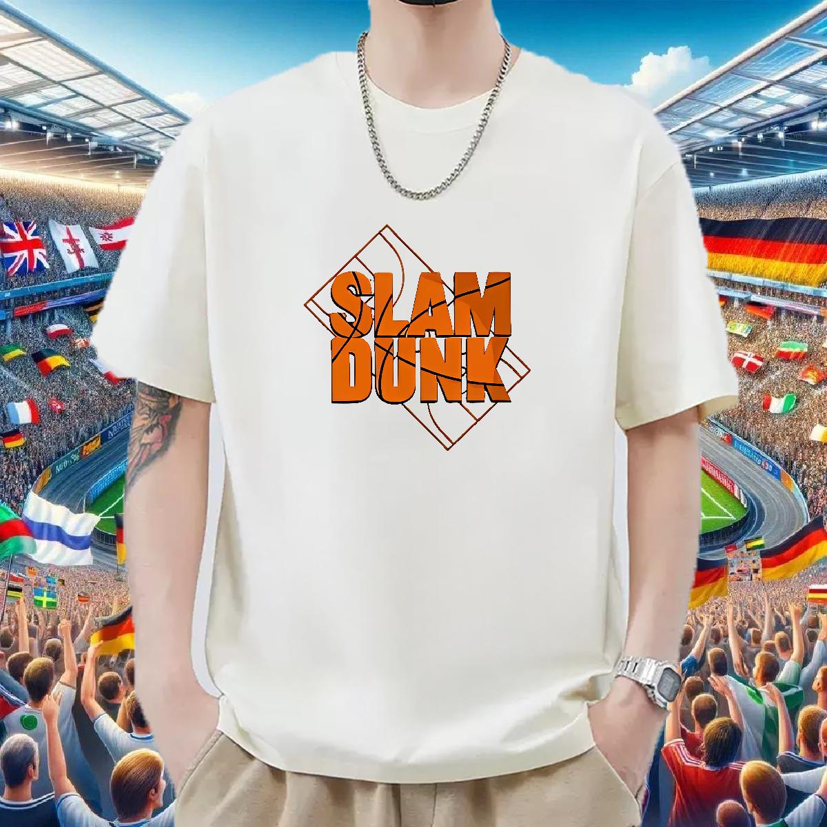 Stylist Man T Shirts DIY Men Tops Tees Outdoor 180g Cotton Classic Tee Shirt