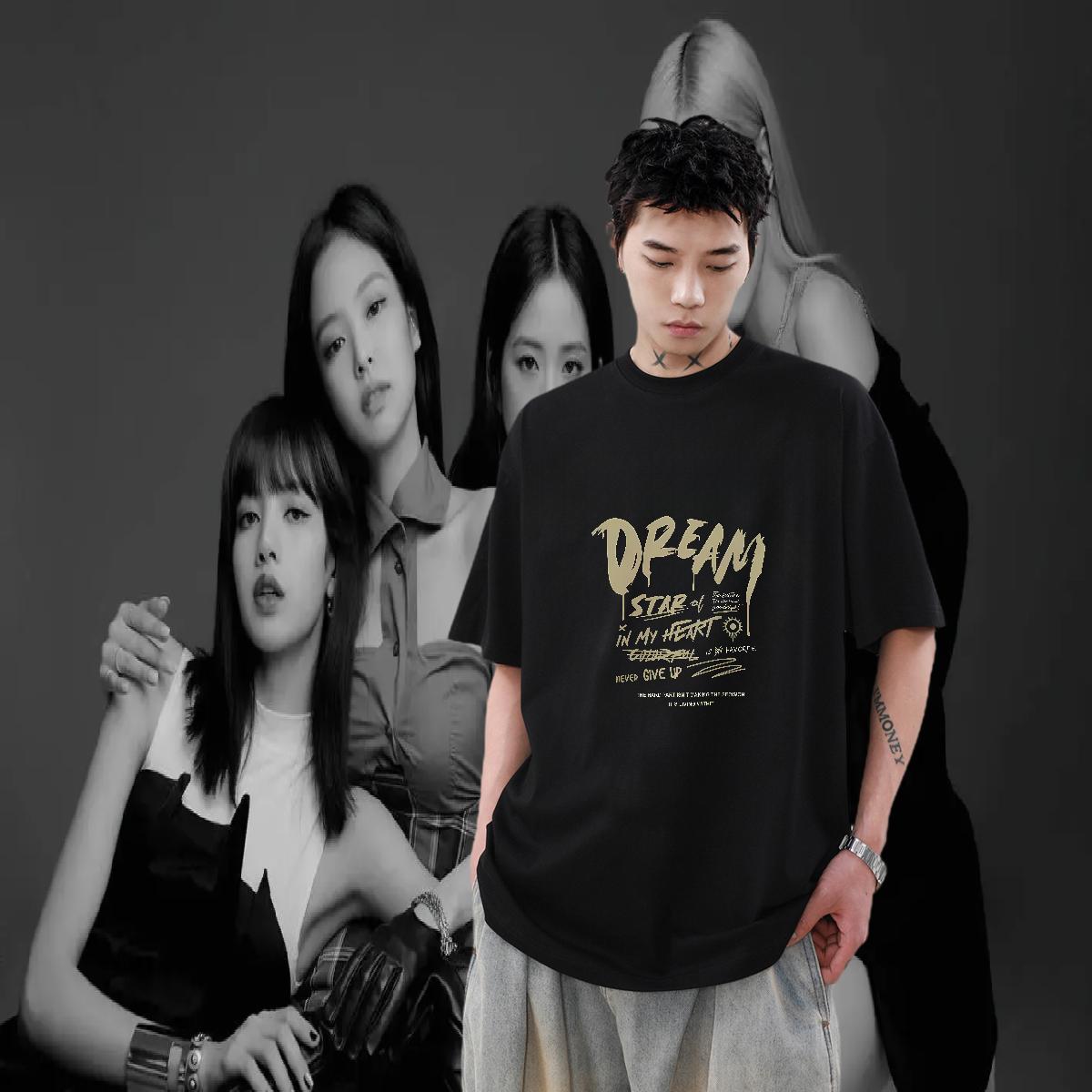 High Quality Men Clothes T-Shirt Breathable Crew Neck Beach T shirt Plus Size Cartoon New Polos