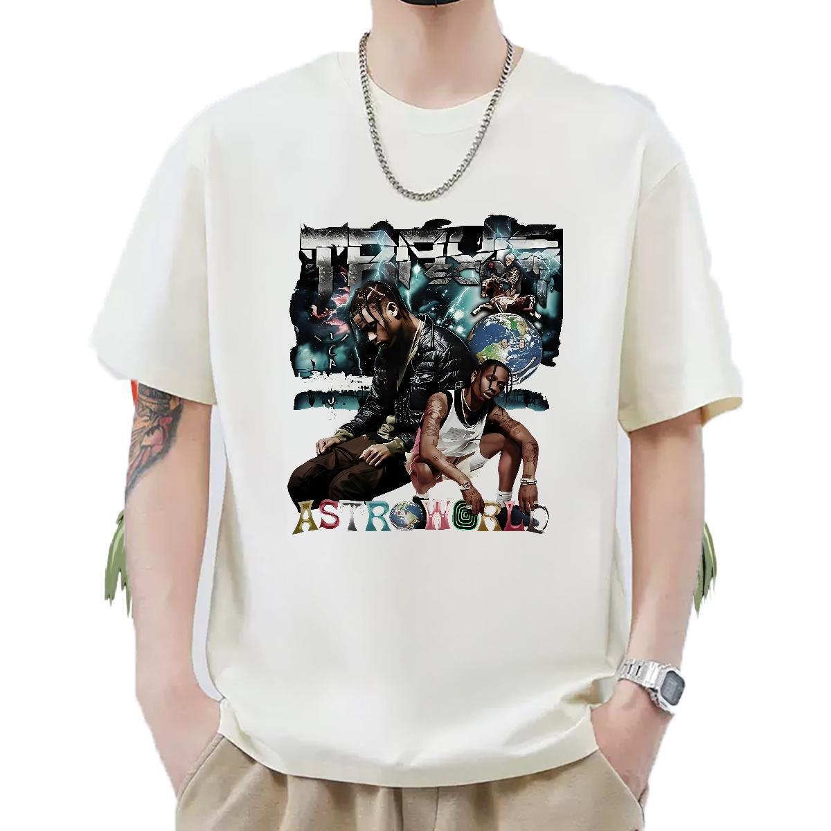 Comfortable T-Shirts for Men Street Casual Cotton O Neck Short Sleeves Mens Tshirts Casual New Floral Print Clothes