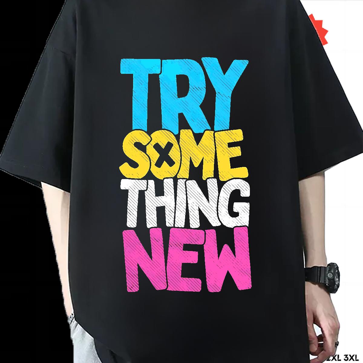 Wholesale T Shirt For Man Custom Print Plus Size Tshirts Casual Daily Wear Breathable Short Sleeve 5A Tees