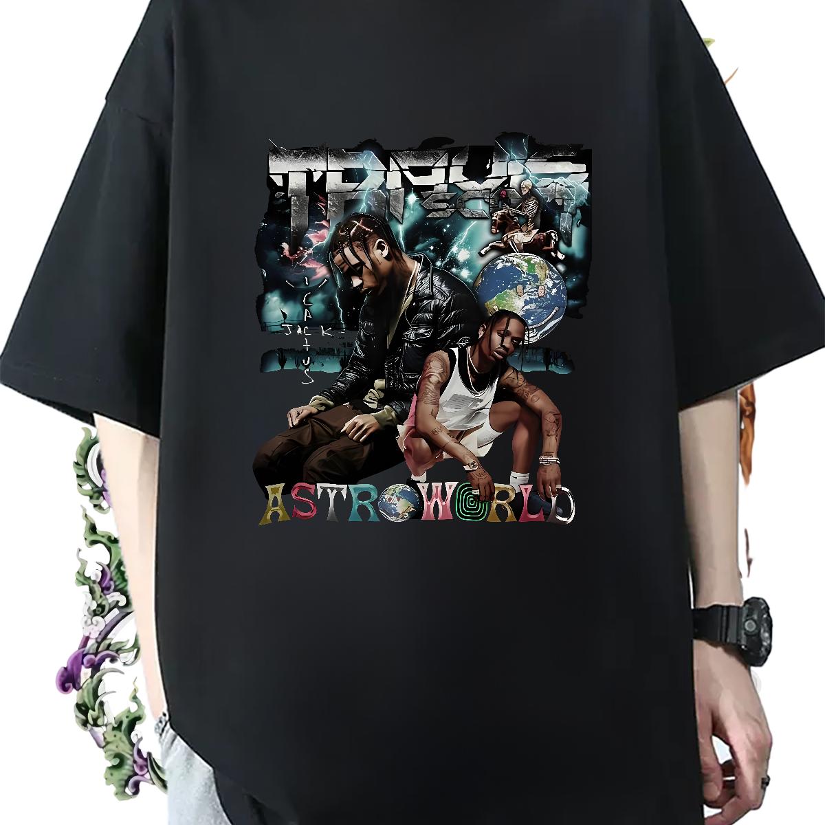 Classic Men Tees Cotton Breathable Soft Daily Wear Mens T Shirts Cartoon Printing S-3XL Wholesale Top Tees