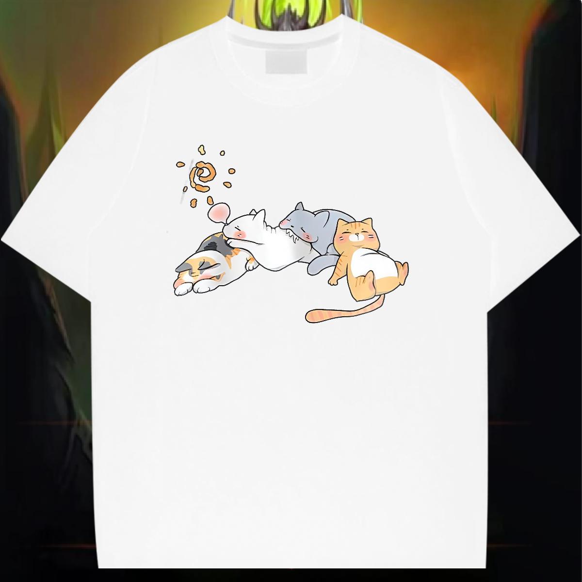 Popular Man T Shirts High Street Hip Hop Cotton Breathable Soft Men Tshirts DIY Customized Customized Print Top Tees