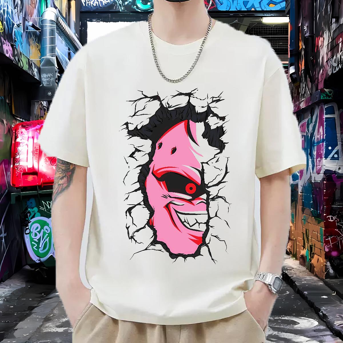 Customized T-Shirts Plus Size Cartoon Tshirts Casual Daily Wear Round Neck Short Sleeve Classic Top Tees