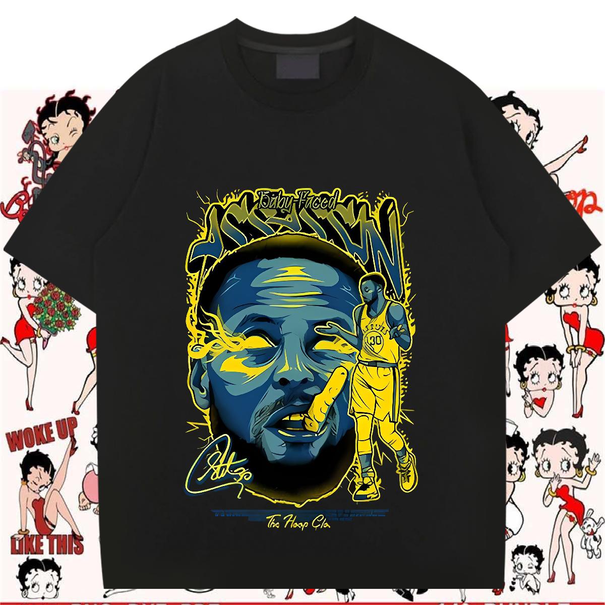 Brand Men Tees Cotton Breathable Hip Hop Street T Shirt For Man Custom Print Oversized 2024 Tops