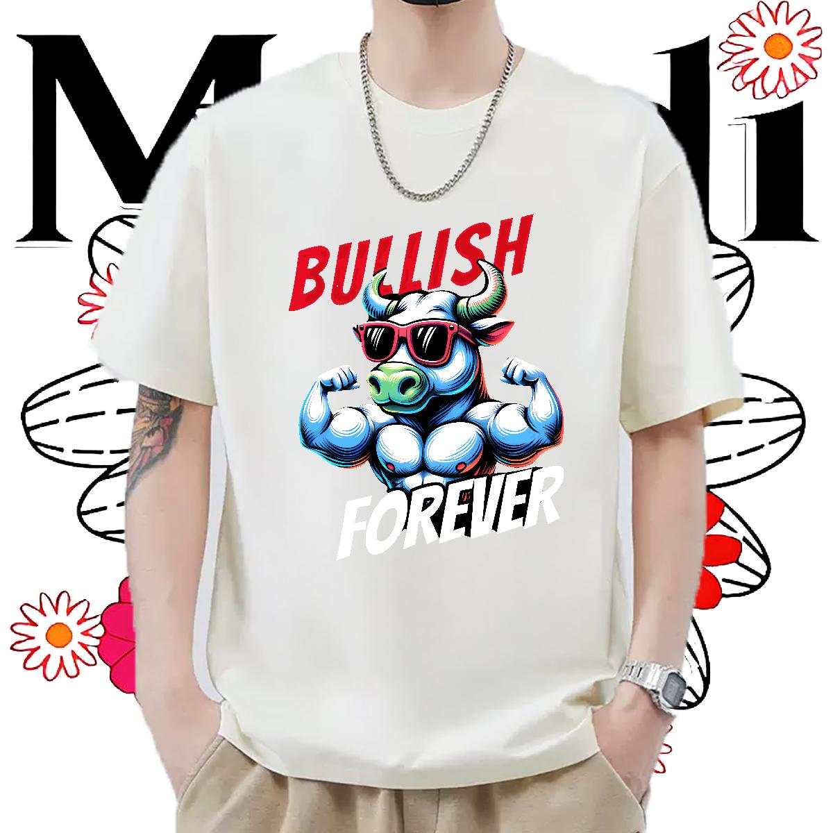 Casual New T Shirt For Man Skull Men Tops Tees Daily Wear Breathable Crew Neck Classic Tee Shirt