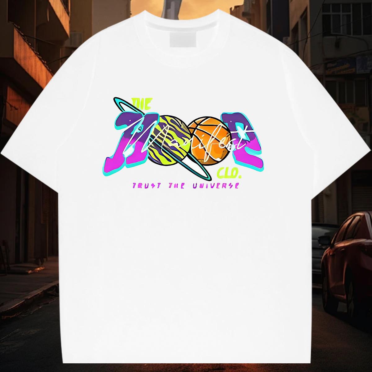 Cool Design T-Shirts High Street Hip Hop Breathable Crew Neck Cotton Mens Tshirts Customized Asian Size Polos