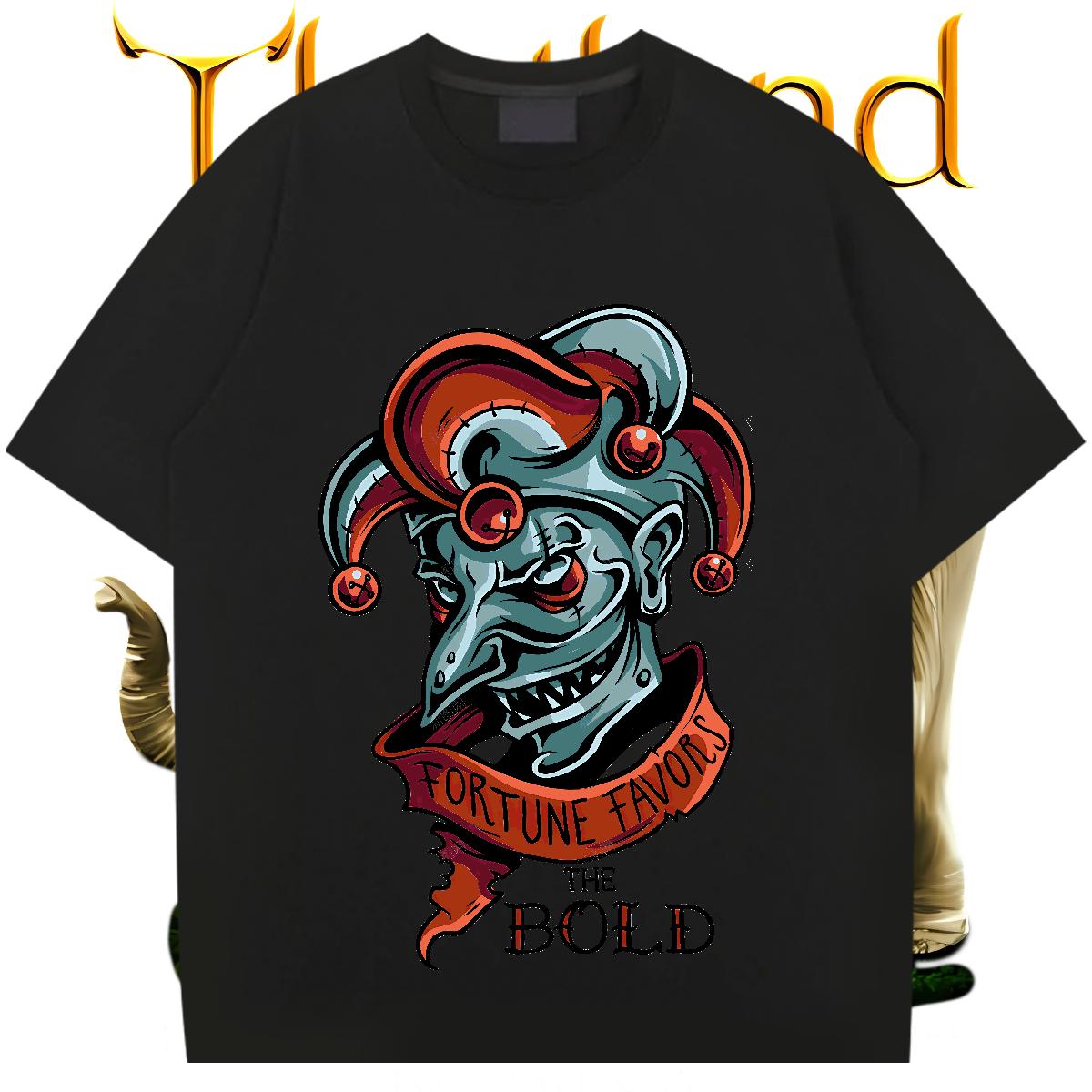 New Arrival T-Shirts DIY Anime Spring Summer Men Tees Breathable Short Sleeve Cool Design