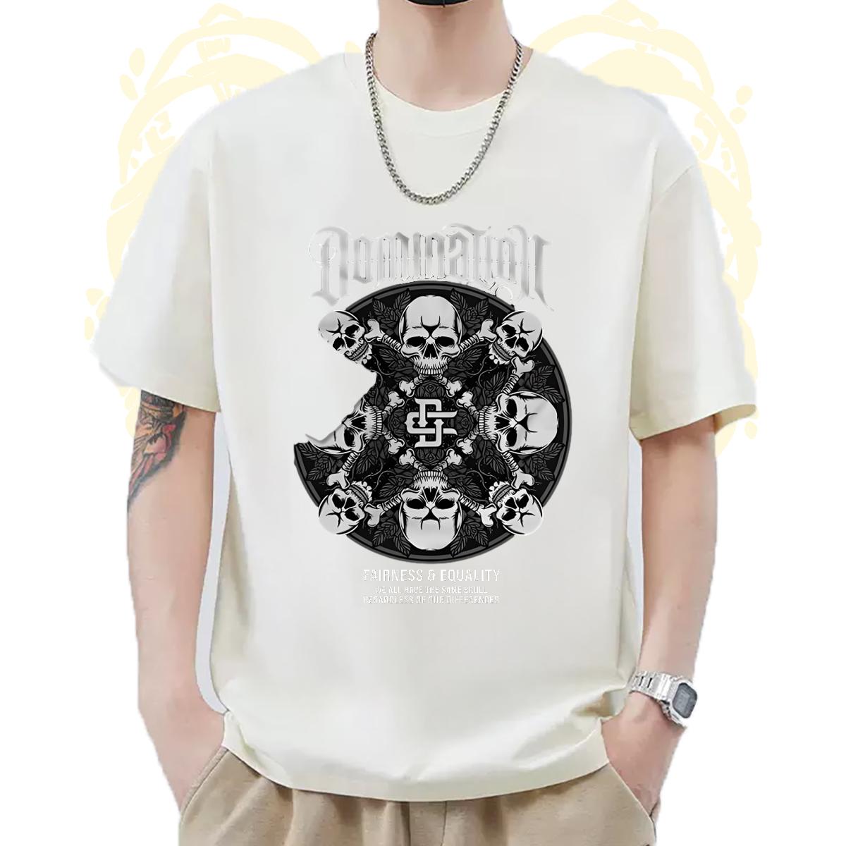 Brand Man T Shirts Casual Daily Wear Cotton O Neck Short Sleeves Men Clothes T-Shirt Designer Fashion Plus Size Custom Clothings