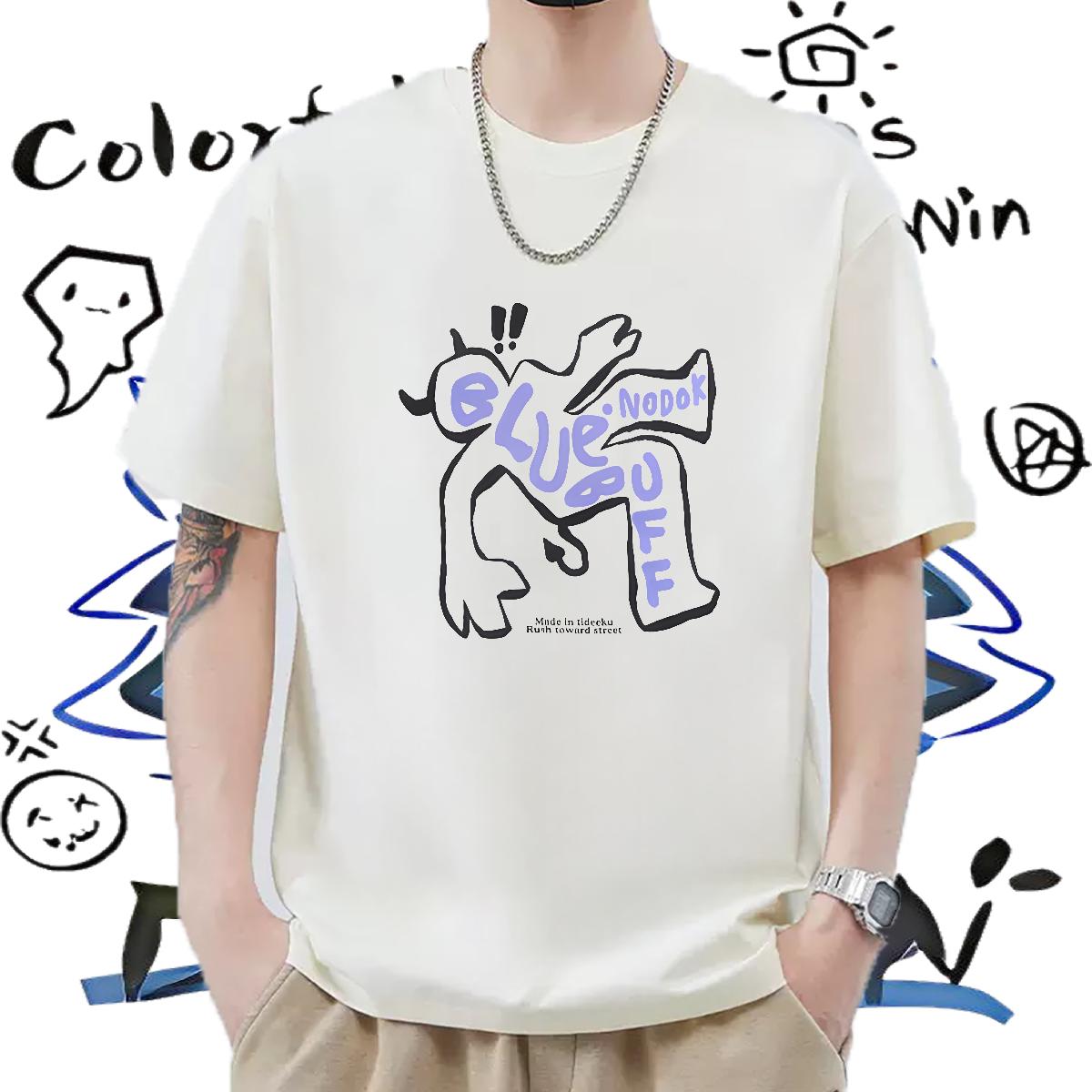 Customized Mens T Shirts Black Oversized Home Outdoor Men Tops Tees 180g Cotton Loose Fit