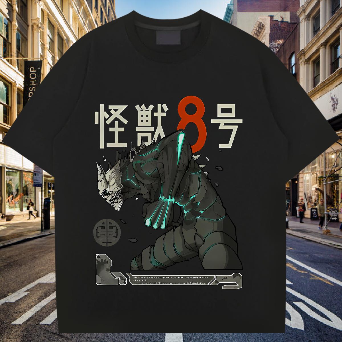 2024 Summer Mens T Shirts DIY Anime Street wear Hip Hop Tshirt for Man Woman Crew Neck Cotton Breathable Brand