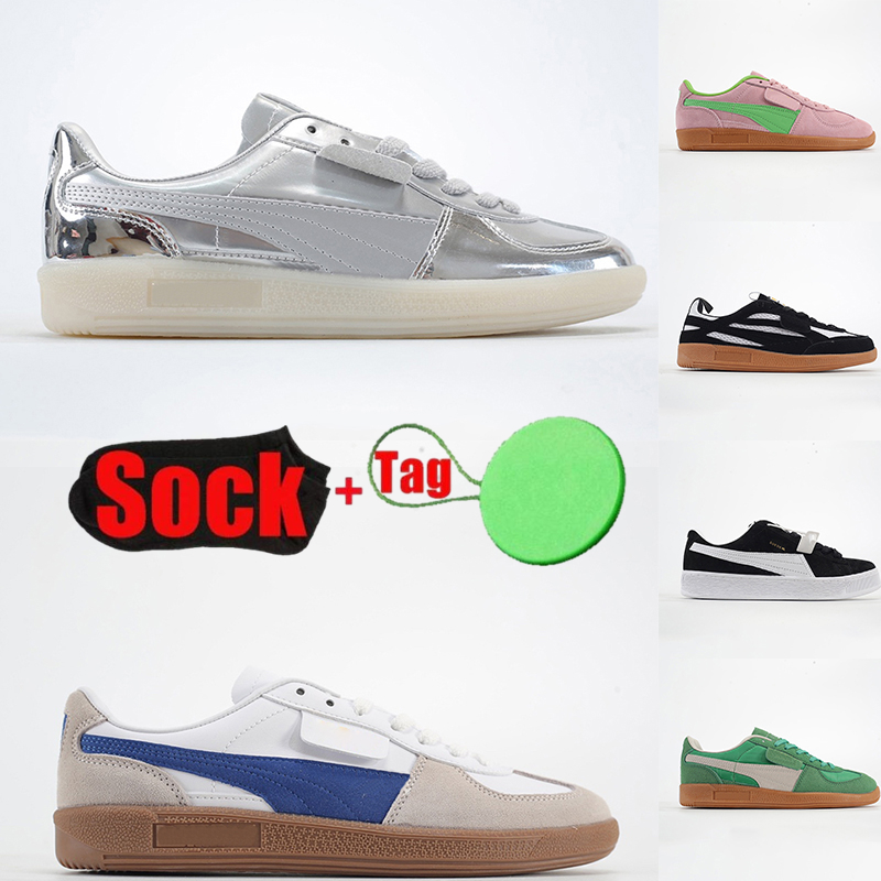 Classic Designer Shoes For Mens Womens Vintage German Army Trainer Flat Heels Leather Casual Sports Baket Sneakers Suede Plate-forme chaussure