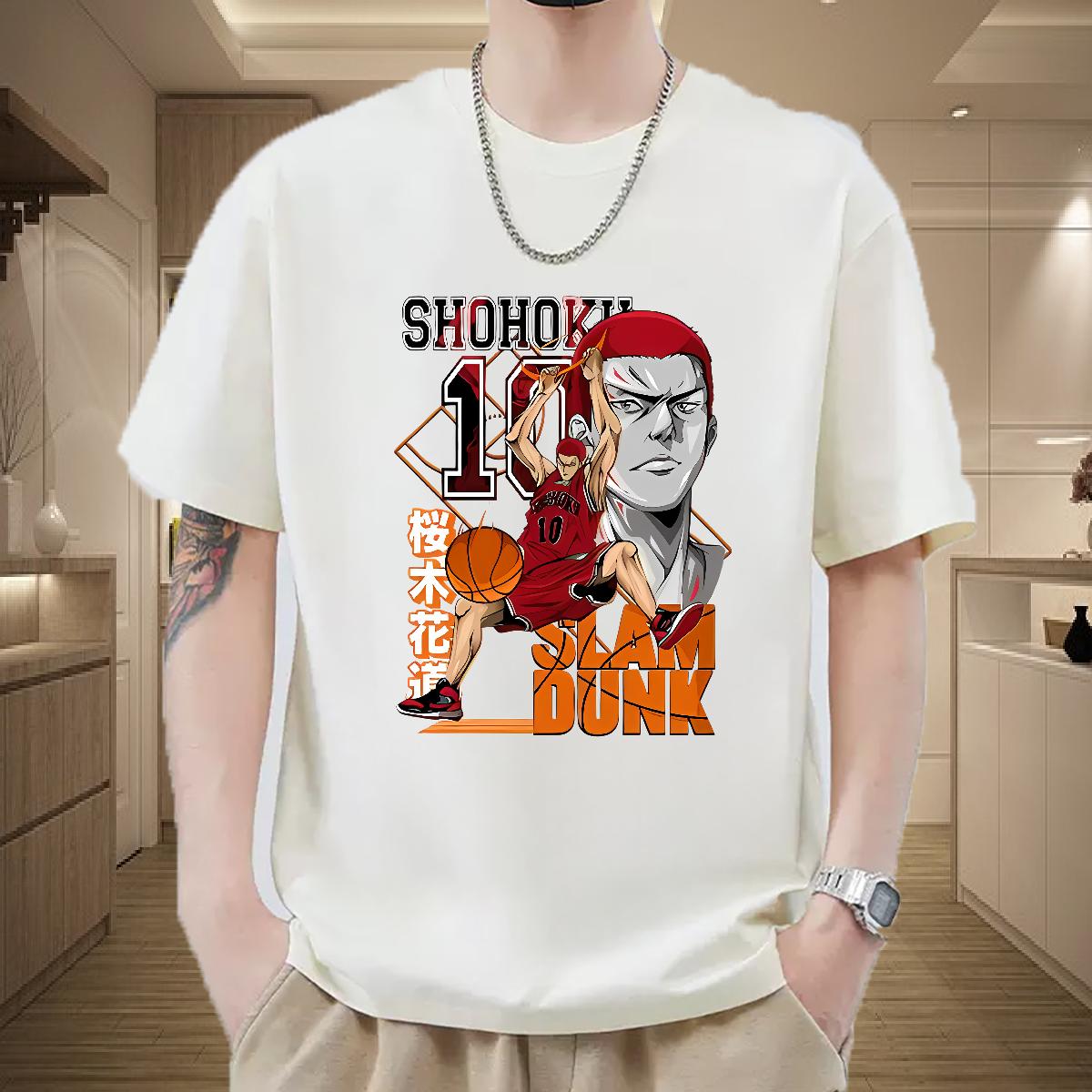 Classic Man T Shirts High Street Hip Hop Short Sleeve Cotton O-Neck Tshirt for Man Woman New Designer Cartoon Print Wear