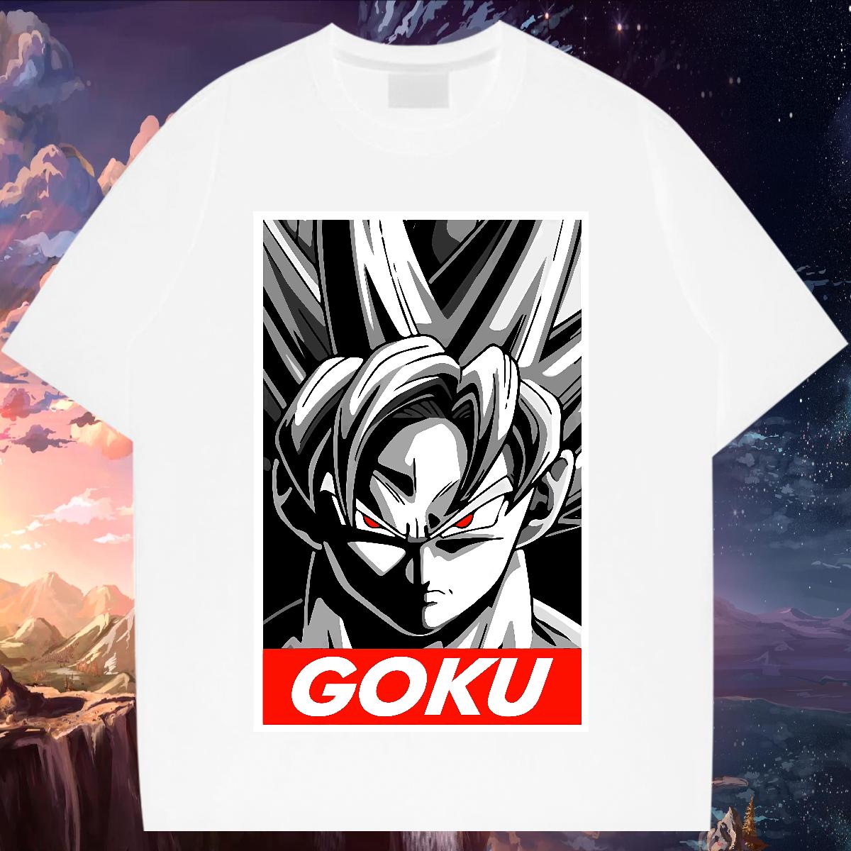 High Quality Man T Shirts High Street Hip Hop Breathable Crew Neck Men Clothes T-Shirt 2024 DIY Customized Print Tee Shirt