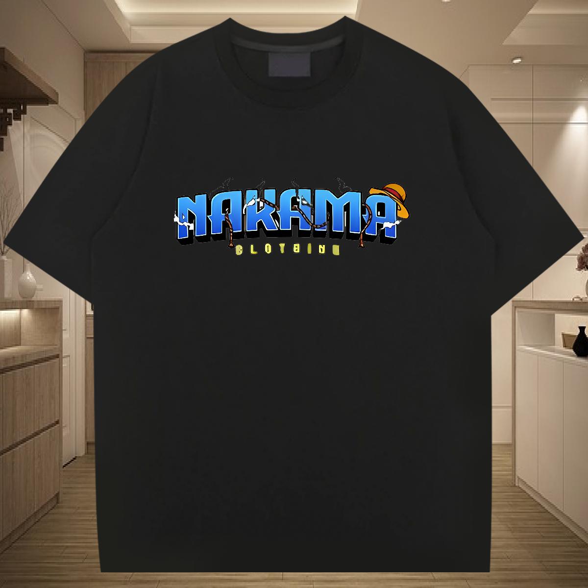 5A T-Shirts for Men Anime Printing Street Crew Neck Cotton Breathable Men Clothes T-Shirt Classic Oversized Tshirts