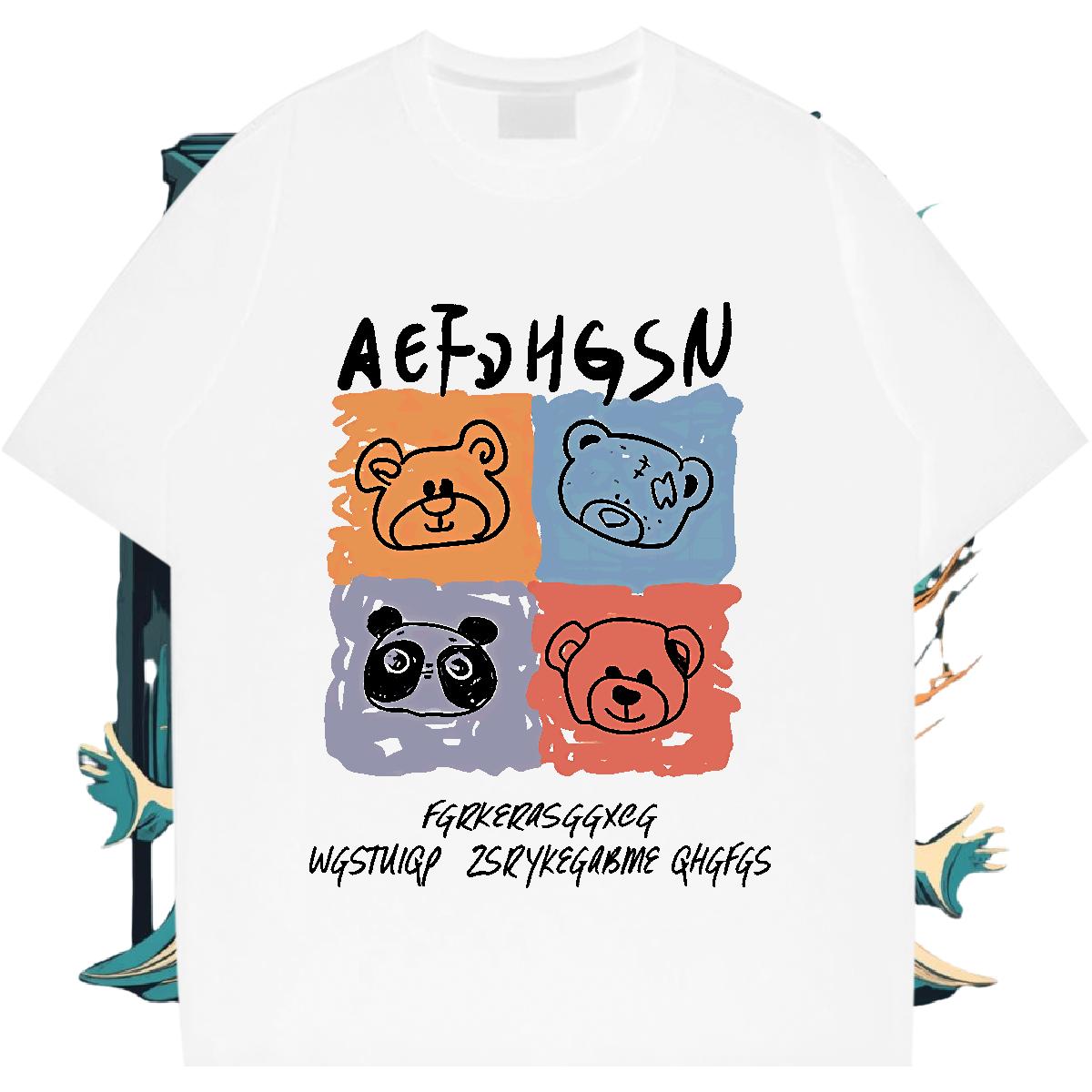 Classic Tshirts Crew Neck Cotton Sport T Shirts Men Anime New Designer Wear
