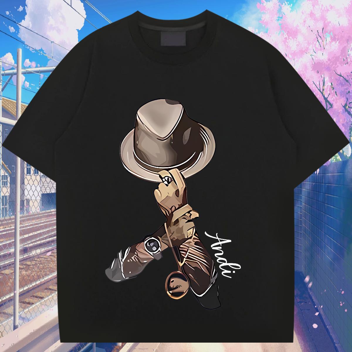 Fashion Casual T-Shirts Oversized S-3XL Home Outdoor Tshirts Crew Neck Cotton Loose Fit