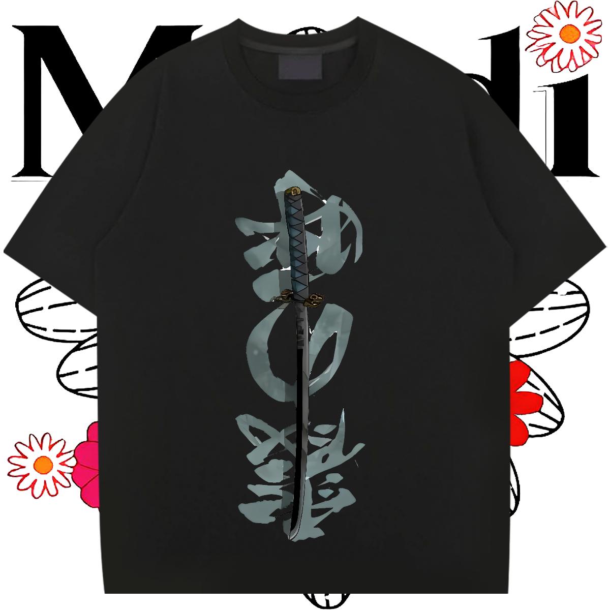 DIY Customized T-Shirts DIY Anime Sports Casual Tshirt for Man Woman Cotton Breathable Wholesale