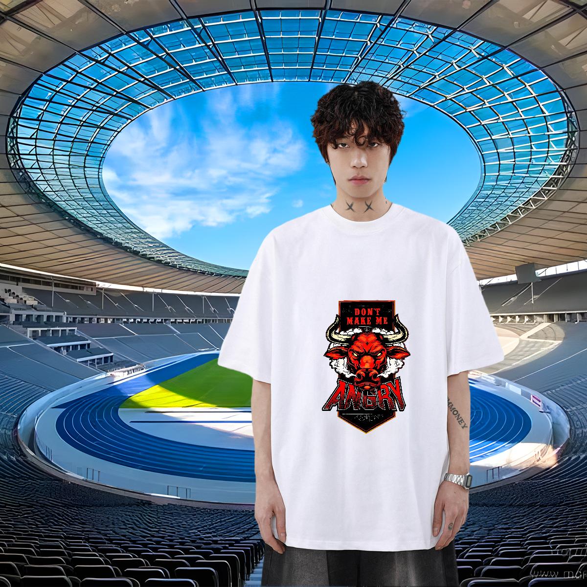 Cool Tshirt for Man Woman Crew Neck Cotton Breathable Daily Outfit T shirt Cartoon Print Fashion Casual Tees