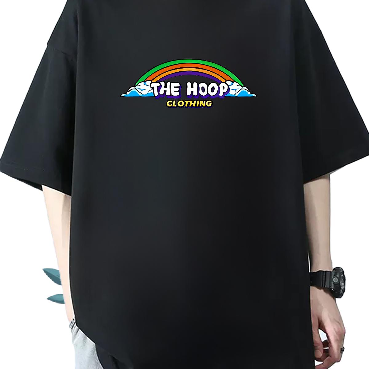 Unisex Couples T Shirts Breathable Short Sleeve Street Mens T Shirts Anime Print Brand Clothings