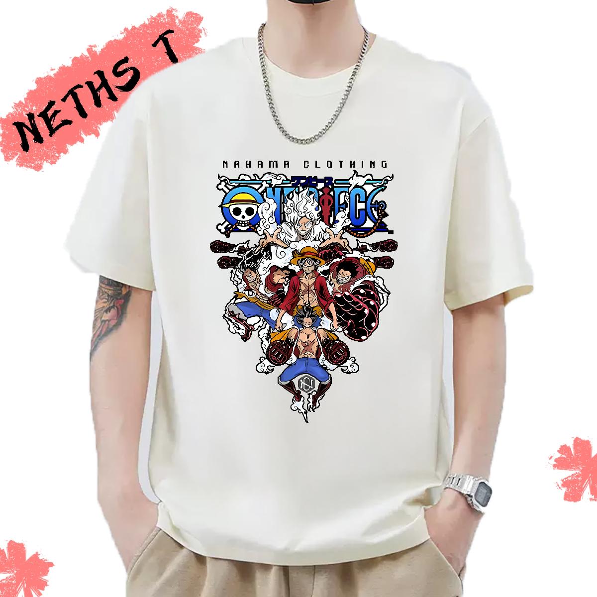 Fashion New T Shirts Men Custom Anime Mens Tshirts Hip Hop Cotton Breathable Short Sleeve Cool Design Polos