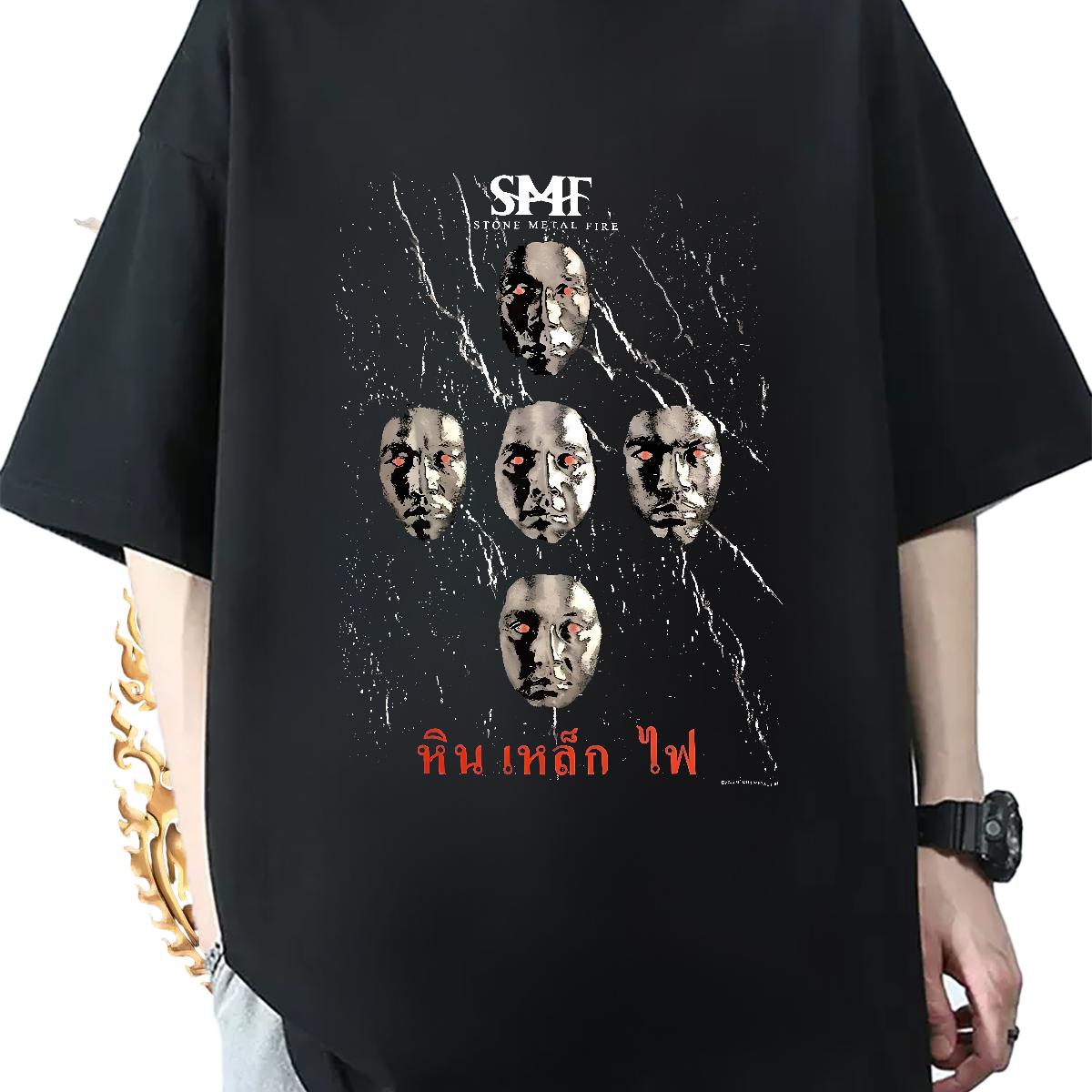 2024 New T-Shirts Customized Tshirt for Man Woman Hip Hop Crew Neck Cotton Breathable Loose Fit Tee Shirt