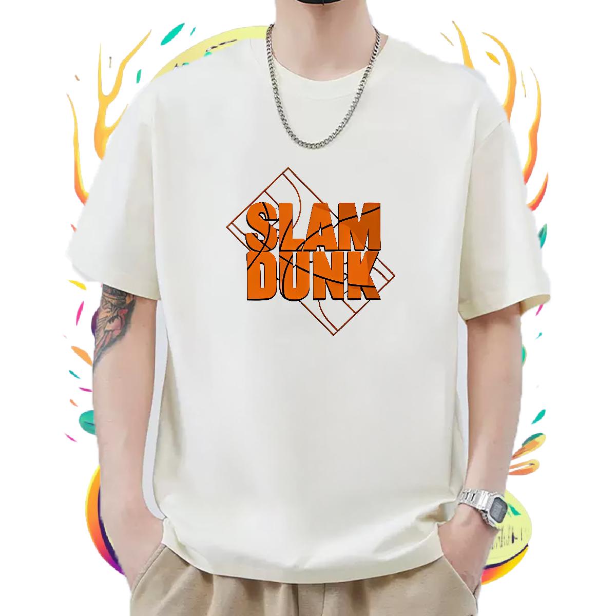 Classic Casual Mens T Shirts Custom Print Oversized Men Tees High Street Hip Hop Breathable Short Sleeve 5A Tshirts