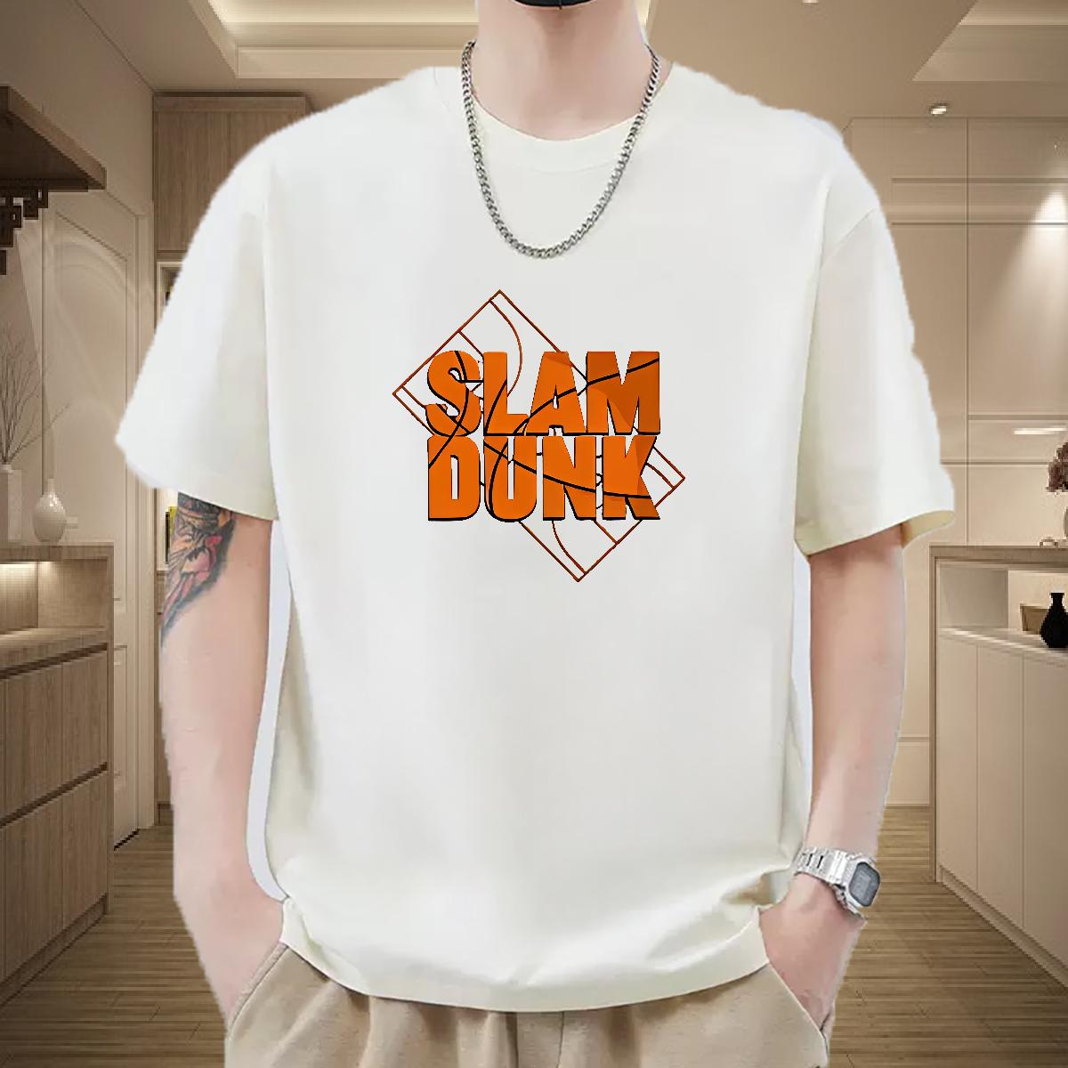 Brand Man T Shirts Daily Outfit Cotton Breathable Tshirts 2024 DIY Graphic Polos