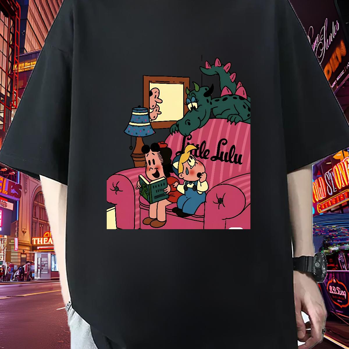 DIY T-Shirts for Men Custom Printed Street Mens Tshirts Cotton Breathable Soft 5A