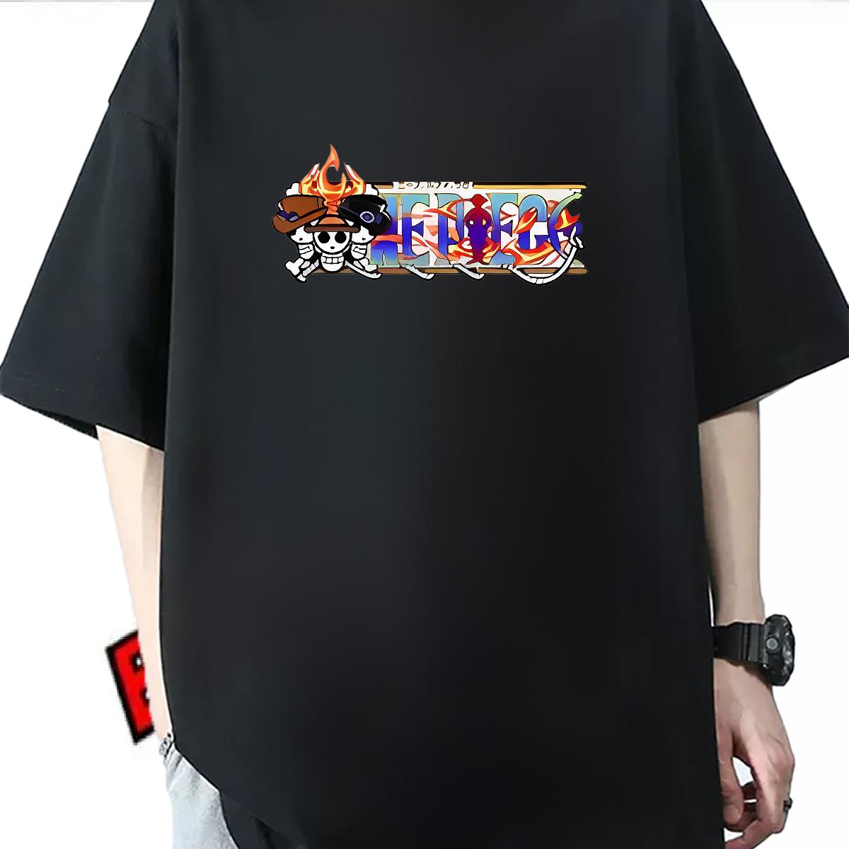 2024 DIY T shirt Custom Cartoon Spring Summer Men Tshirts O-Neck Short Sleeve Cotton Loose