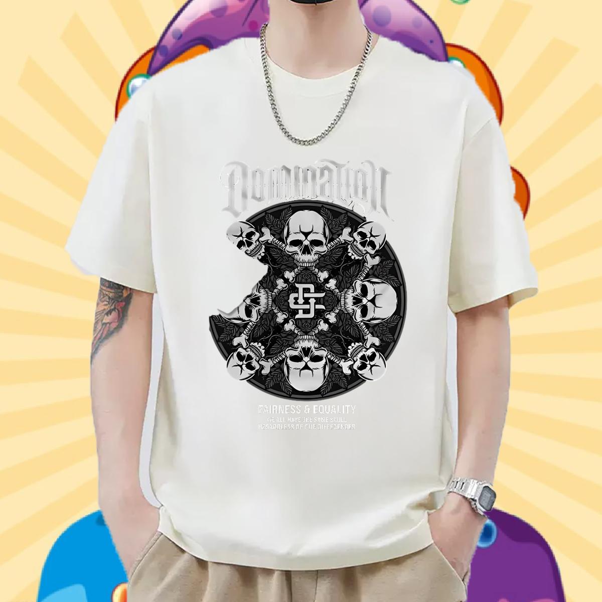 Comfortable T Shirt For Man Casual Beach Round Neck Short Sleeve Mens Tshirts Brand Custom Printing Clothes