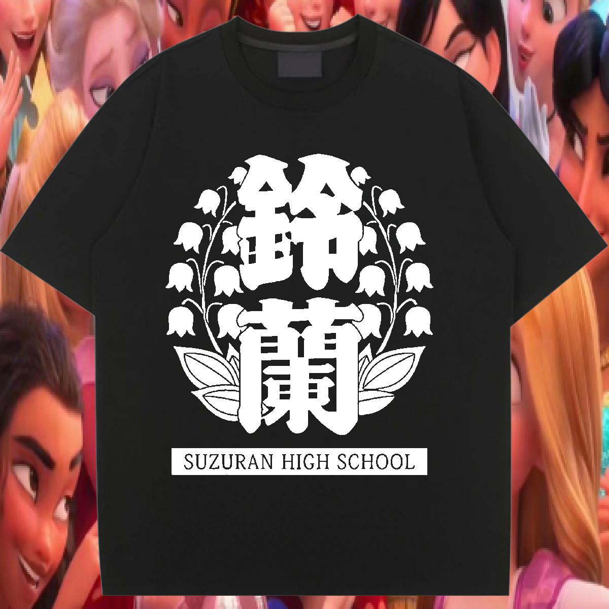 Fashion New T shirt Short sleeve Cotton Soft DIY Anime Polos Outdoor 5A Woman Tshirt