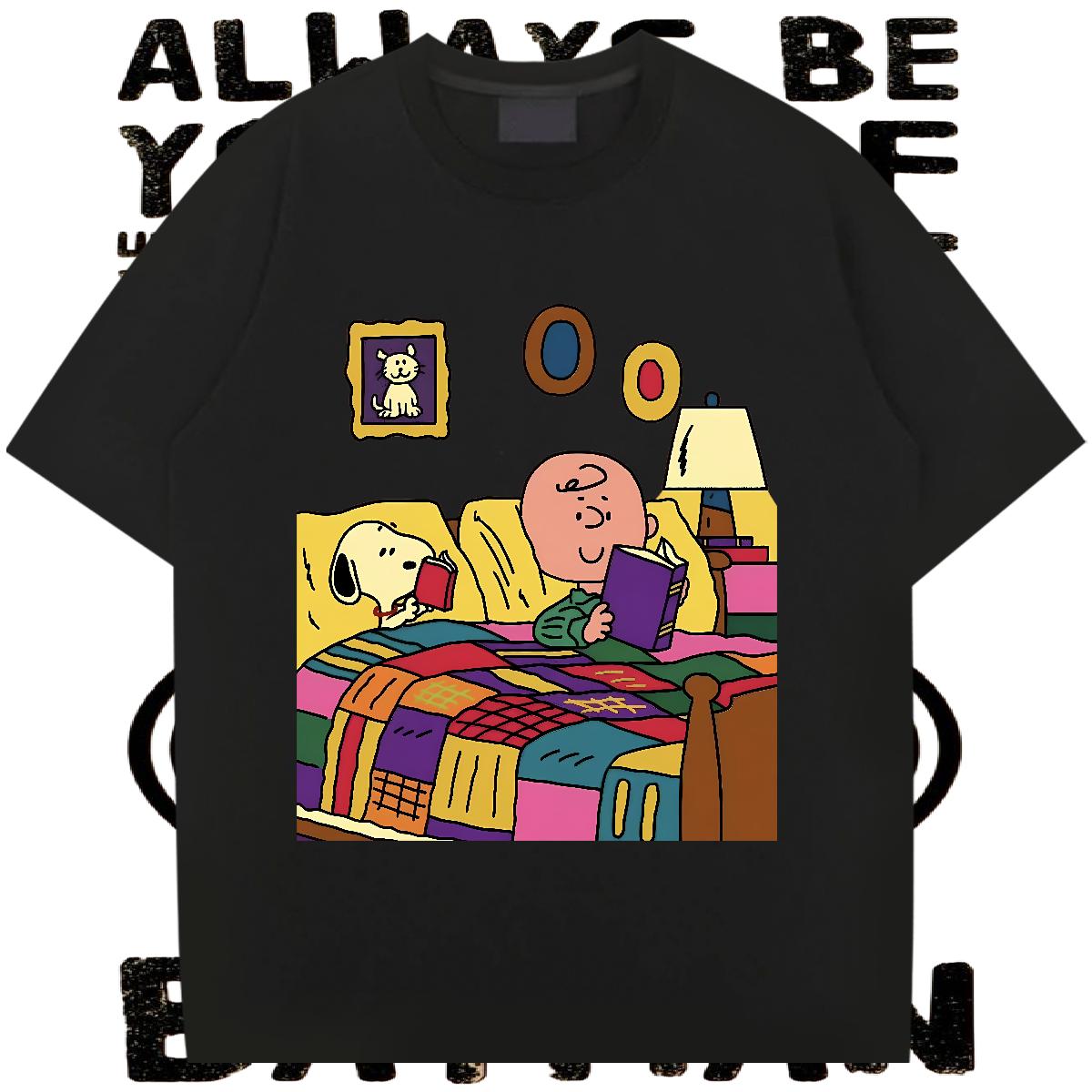 Comfortable T Shirts Men Beach Cotton Breathable Tshirts Fashion Anime Tops