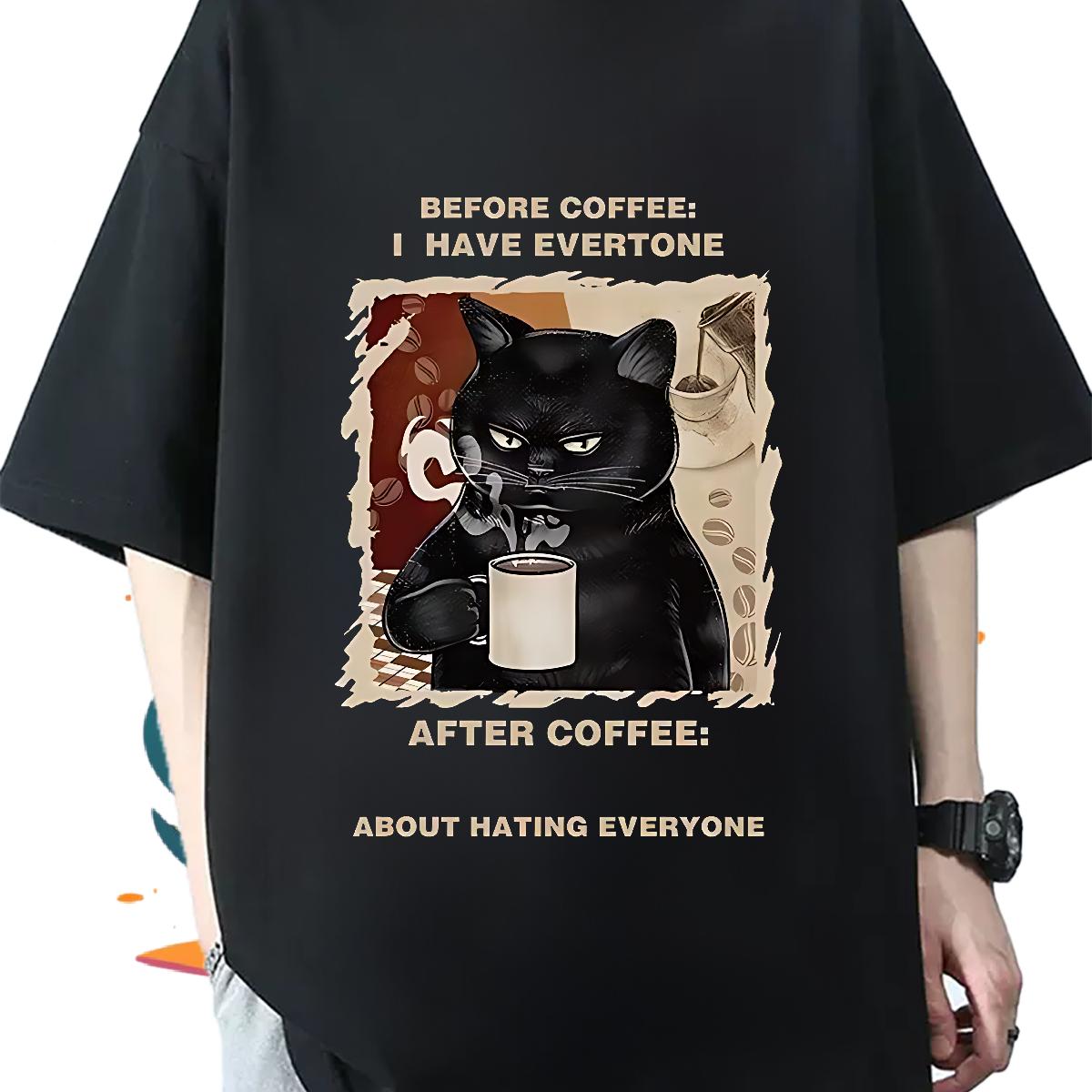 New T-Shirts for Men DIY Tshirt for Man Woman Anime Printing Street Crew Neck Cotton Breathable Cool Tops