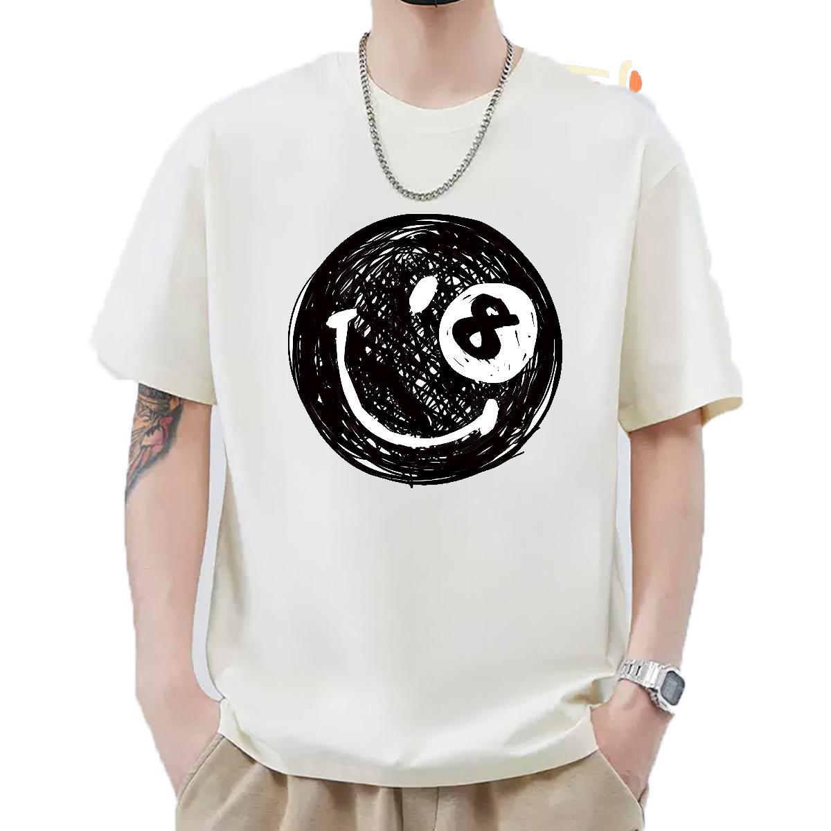 DIY Customized Man T Shirts Floral Print Tshirts Casual Daily Wear Short sleeve Cotton Soft 5A Tees Shirts