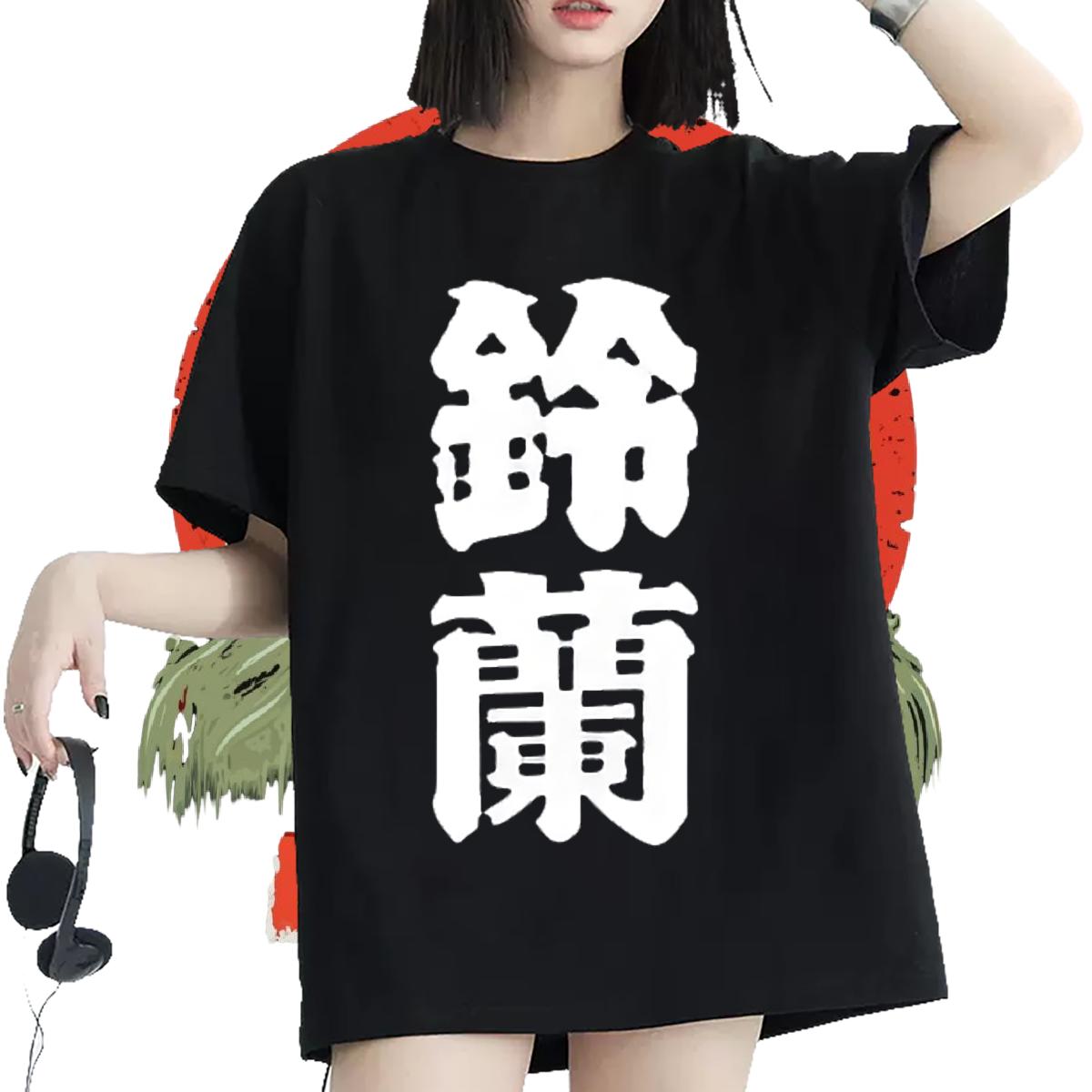 Popular Womens T Shirts Cotton Breathable Tees Shirts Hip Hop Street 2024 Casual Woman Tshirt Anime Oversized