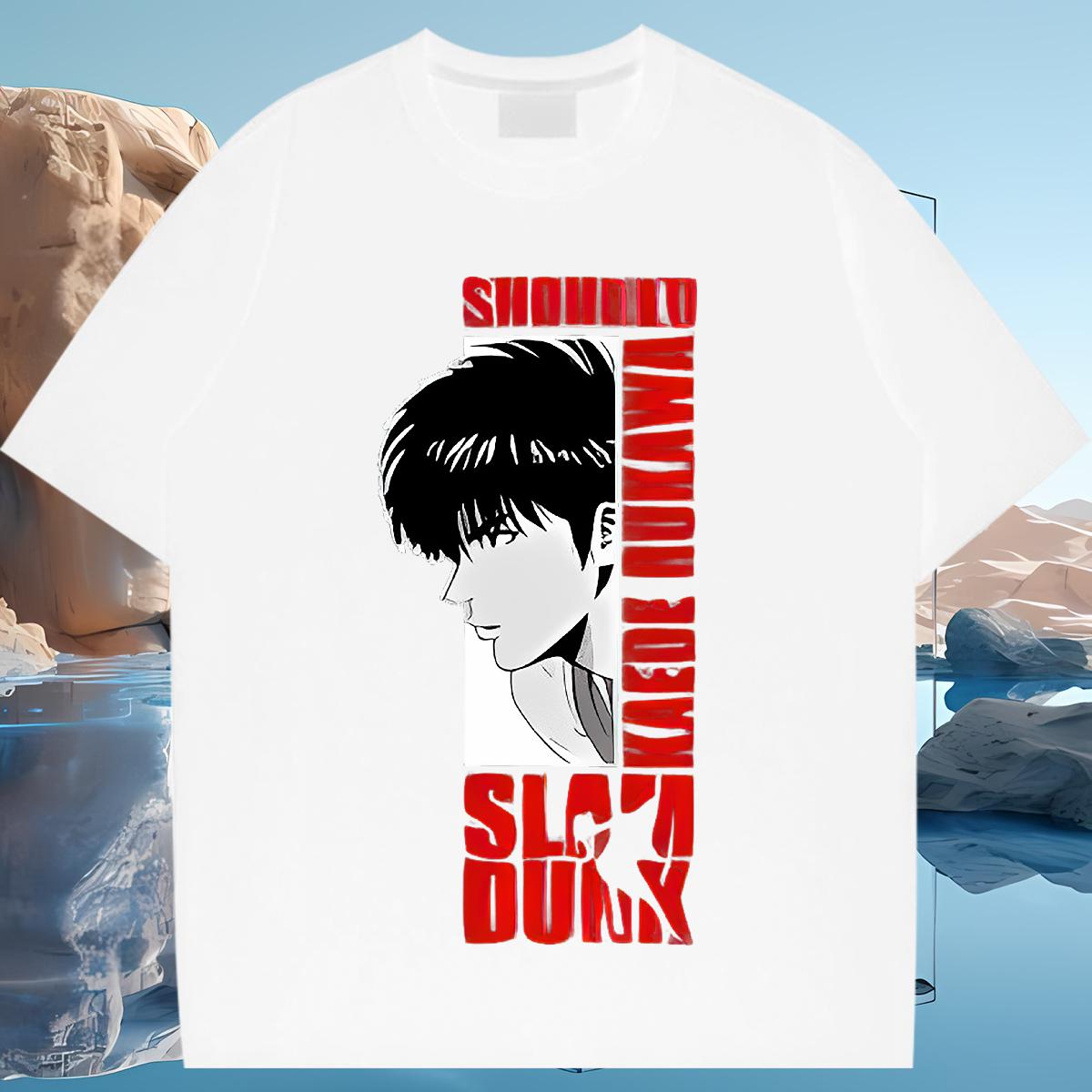 Fashion New Woman T Shirts O-Neck Short Sleeve Cotton DIY Anime Printed Top Shirts Casual Sport 5A Womens Tshirts