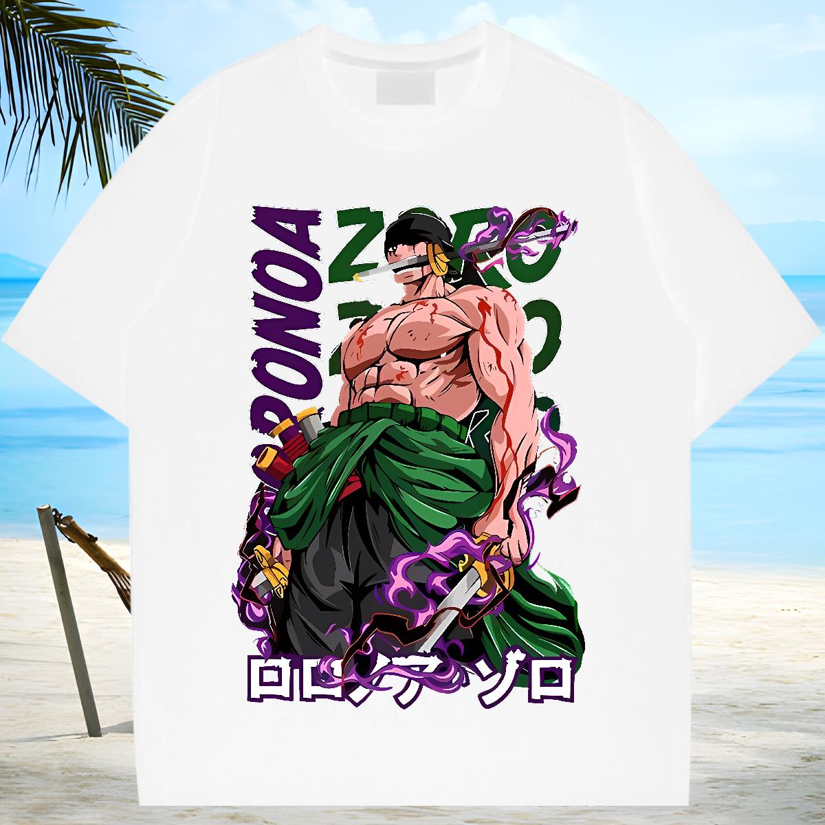 Fashion Designer Man T Shirts Breathable Short Sleeve Daily Wear Tshirts Anime Comfortable Clothes