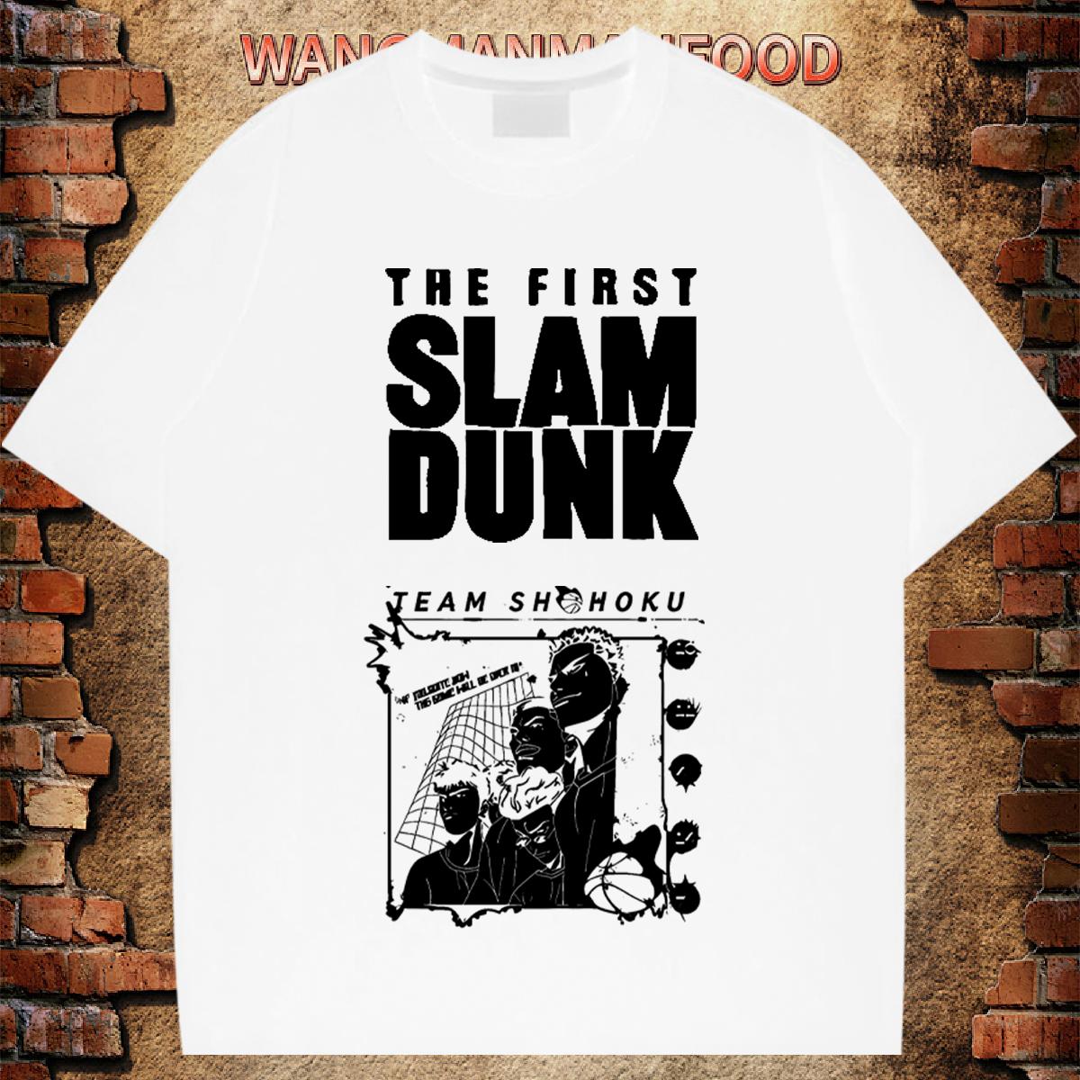 Loose Fit T-Shirts Hip Hop Breathable Short Sleeve Men Tops Tees 2024 DIY Cartoon Print Clothes