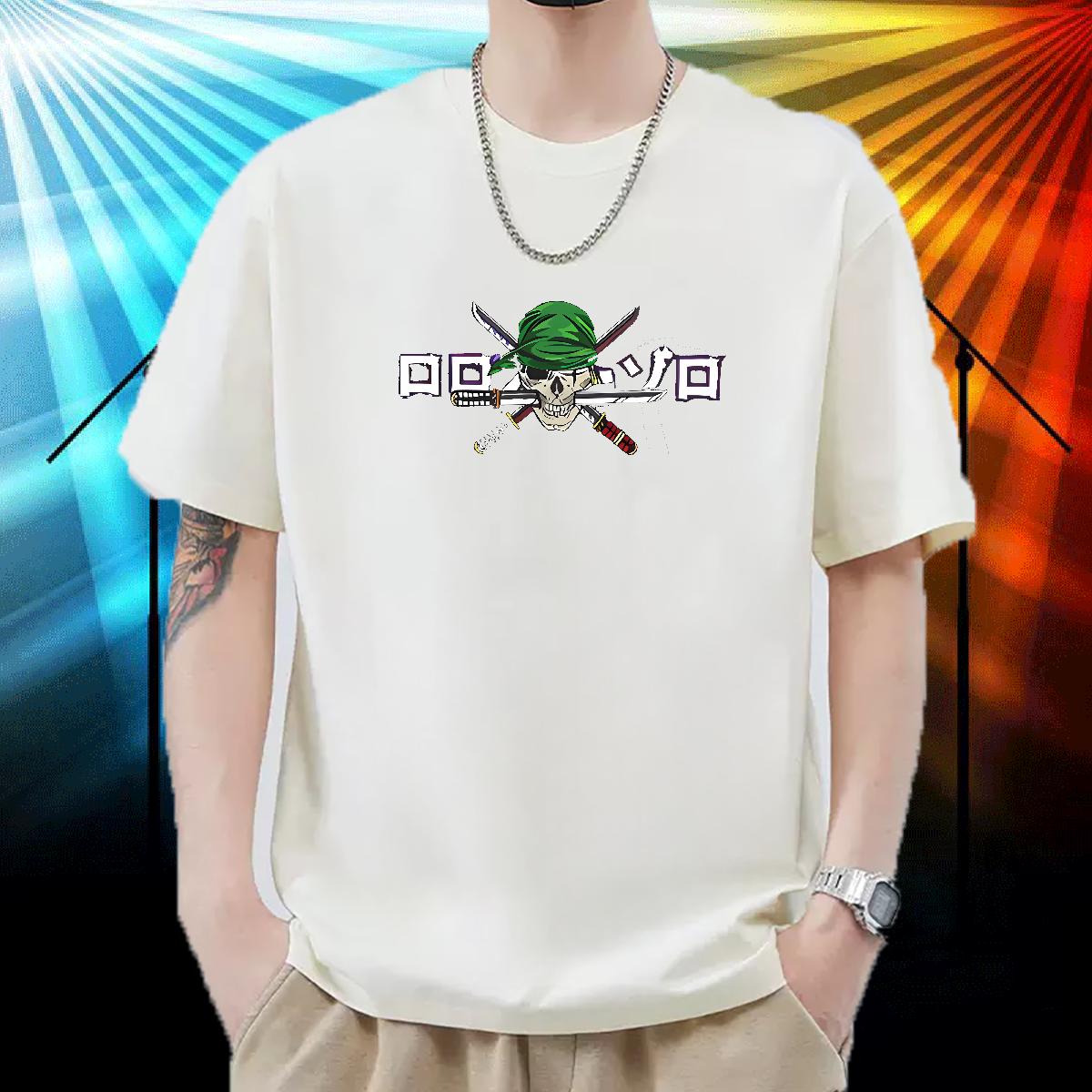 Customized T shirt Custom Print Plus Size Street Men Clothes T-Shirt Breathable Short Sleeve High Quality