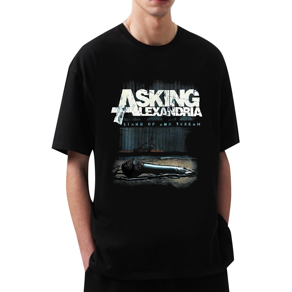 Fashion Casual Mens T Shirts Customized Print Tshirt for Man Woman Street wear Hip Hop Breathable Short Sleeve Loose Tops Shirt