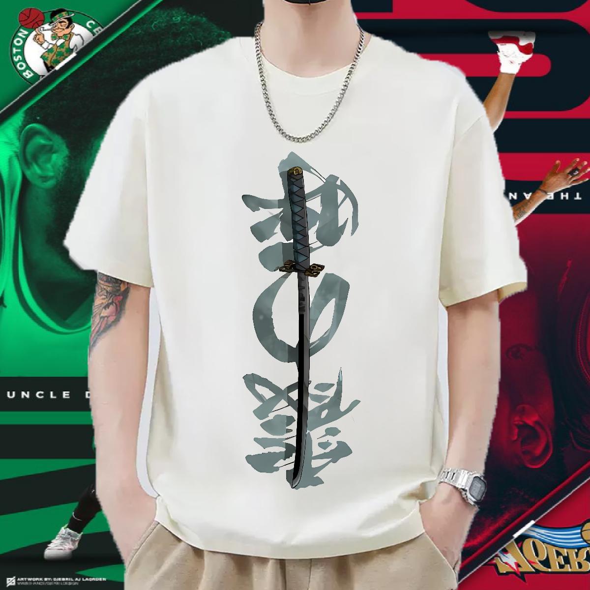 New Man T Shirts Custom Anime Tshirts Spring Summer Short sleeve Cotton Soft Cool Tops Shirt