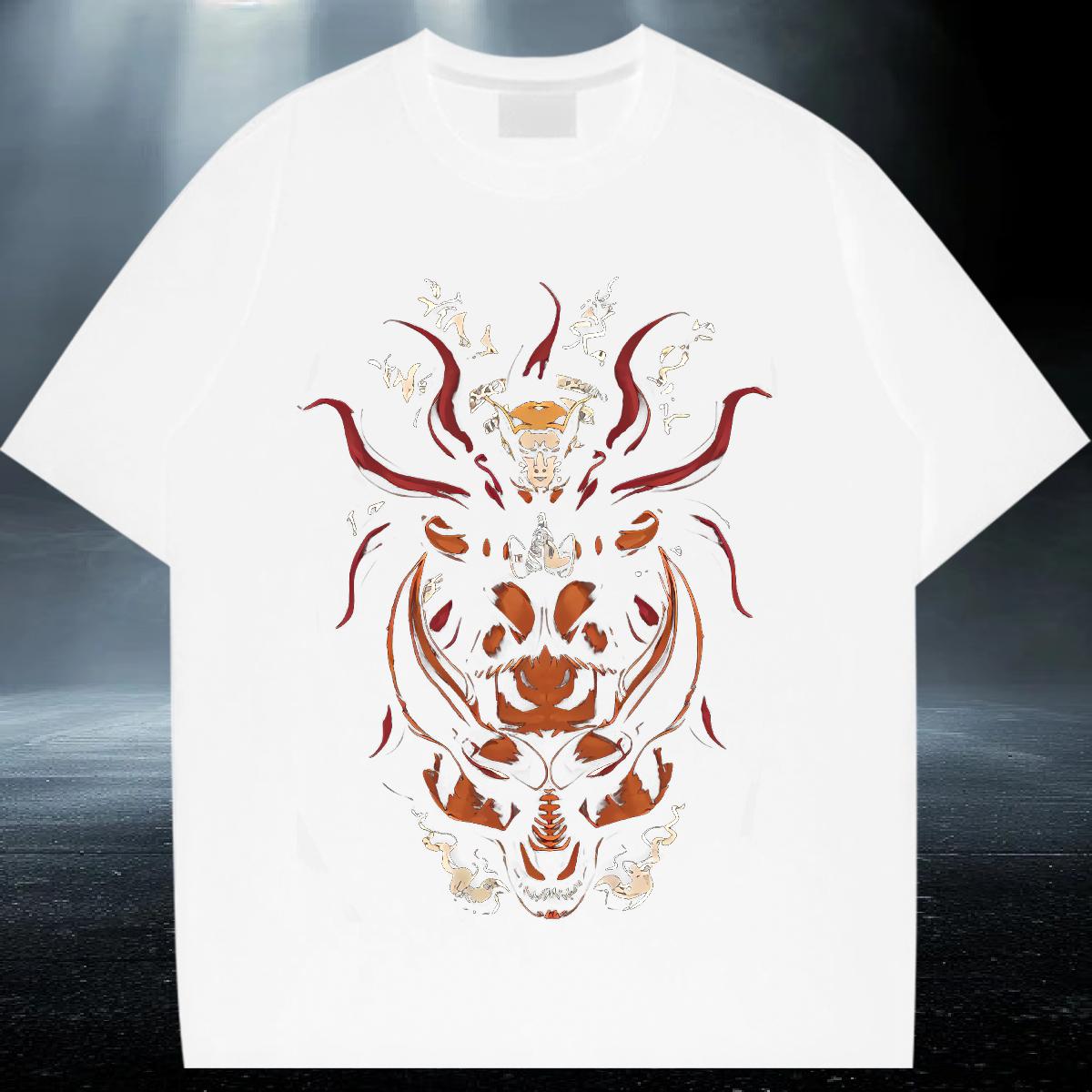 Designer T Shirt For Woman Cotton Breathable Clothes Spring Summer New Unisex Tshirts Anime Oversized