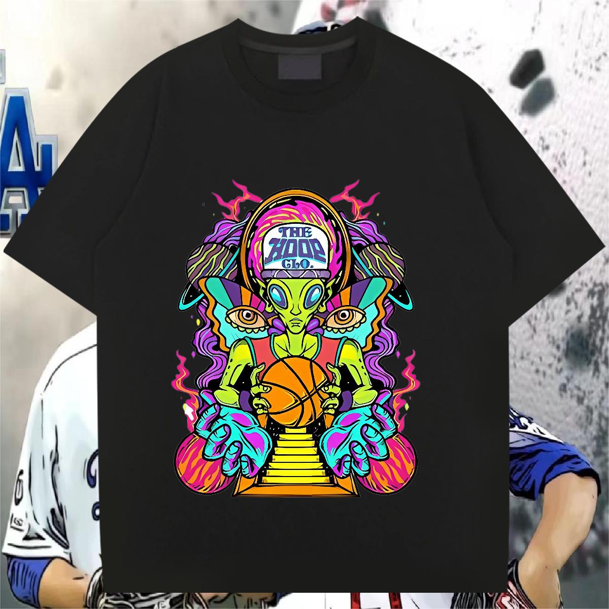 Brand Man T Shirts Street wear Hip Hop Breathable Short Sleeve Men Tshirts 2024 Summer Custom Printing Tees