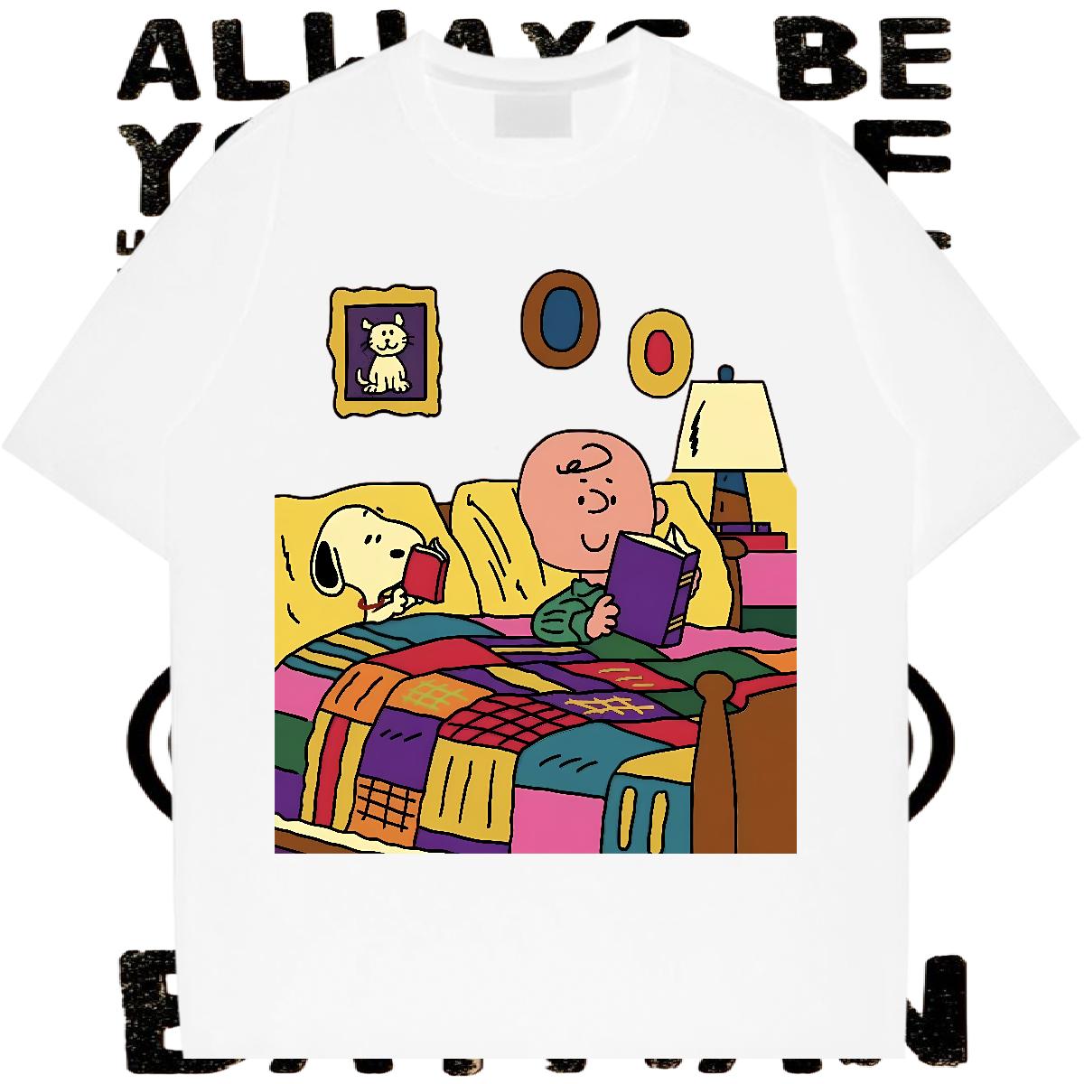 Comfortable T Shirts Men Beach Cotton Breathable Tshirts Fashion Anime Tops