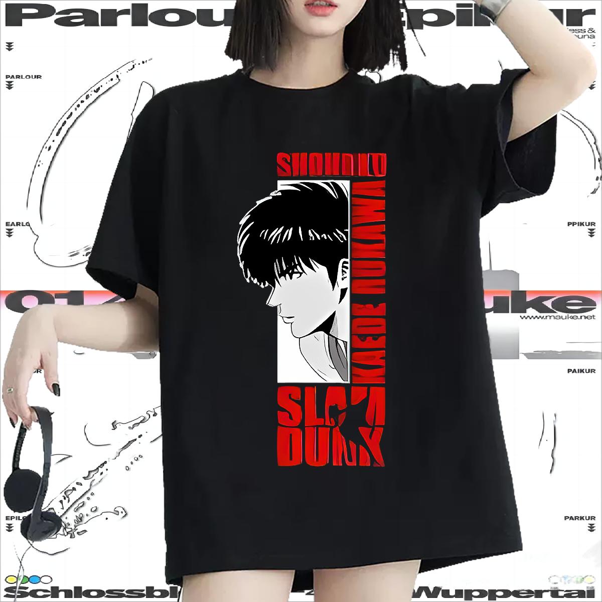 Cotton Comfortable Womens T Shirts 2024 Hip Hop Street Womens Tshirts Custom Anime Wholesale Tops Tees