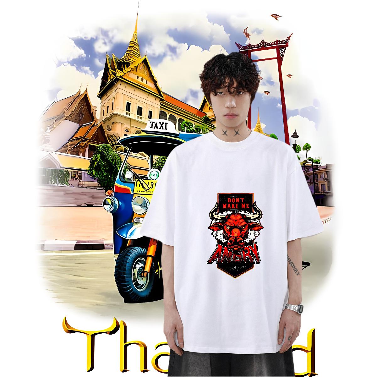 Soft T-Shirts for Men Home Outdoor Cotton Breathable Men Tees Stylist Custom Print Plus Size Tee Shirt