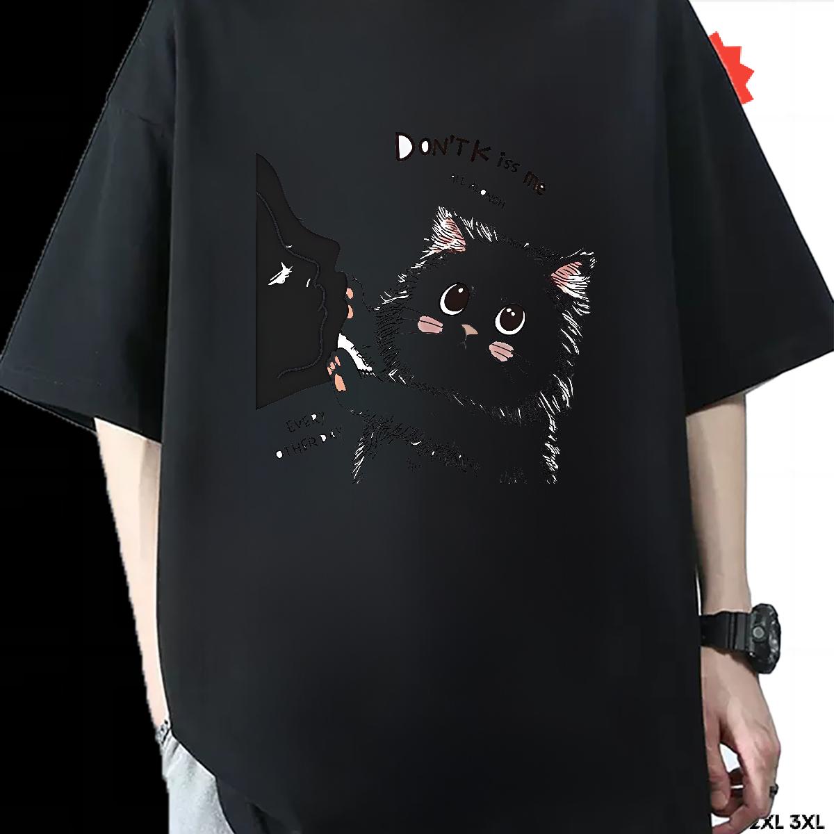 Classic T Shirt For Man Customized Hip Hop Street Men Tees Breathable Short Sleeve Loose